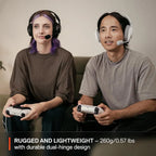 SteelSeries Arctis Nova 3P Wireless Gaming Headset 2.4GHz/Bluetooth, 40-Hour Battery, Neodymium Magnetic Drivers, Multi-Platform, White 61687