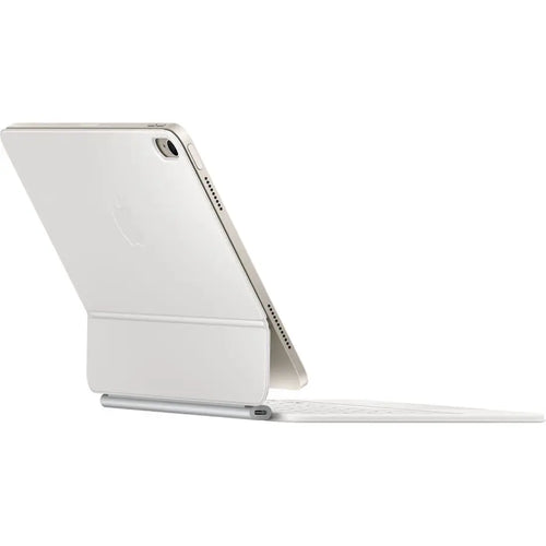 Apple Magic Keyboard MDFV4 for 11 Inch iPad Air M3, US English, Glass Touchpad, 14-Key Function Row, Floating Cantilever Design, Foldable Case, USB-C Pass-Through Charging
