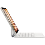 Apple Magic Keyboard MDFV4 for 11 Inch iPad Air M3, US English, Glass Touchpad, 14-Key Function Row, Floating Cantilever Design, Foldable Case, USB-C Pass-Through Charging