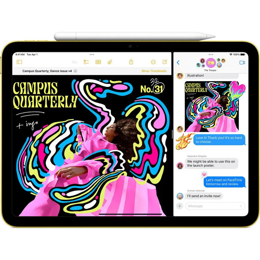 Apple 11 Inch iPad MD4G4 A16 Chip, 256GB, Wi-Fi Only, Liquid Retina Display, 12MP Front Camera, 12MP Rear Camera, Silver