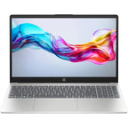 HP 15-FD0558NIA Laptop, Intel Core i7-1355U, 8GB DDR4 3200MHz, 512GB PCIe NVMe SSD, Intel Iris Xe Graphics, 15.6" FHD Anti-Glare Display, Backlit Keyboard, Natural Silver