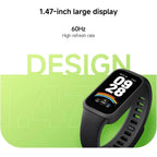 XIAOMI Smart Band 9 Active Smart Band, 1.47' Display, 18-Day Battery Life, 60Hz, 5ATM, Black