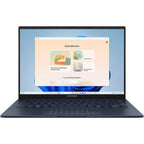 ASUS Zenbook UX3405MA-PZ464W Laptop, Intel Core Ultra 9-185H Up To 5.1GHz, 16GB LPDDR5X, 1TB SSD, 14 Inch 3K OLED Touch, Intel Arc Graphics, Backlit Keyboard, Windows 11, Ponder Blue (Official Warranty)