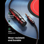 UGREEN 3.5mm To XLR Male To XLR Female Microphone Cable, 2 Meter, 20244