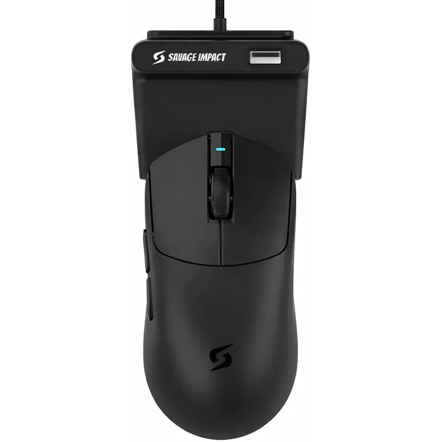 Bloody SG5 S-Tour Grip No.5 8K RF Gaming Mouse, 2.4GHz and USB, 30000 CPI Black