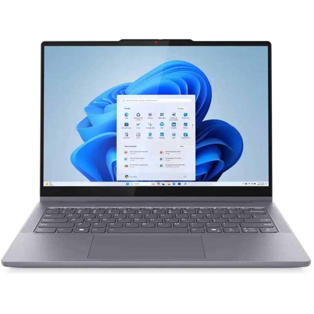 Lenovo IdeaPad 5 2-in-1 Laptop 14' WUXGA Touchscreen Intel Core Ultra 5 225U 8GB RAM 512GB SSD Windows 11 Home Luna Grey 83KR0047U