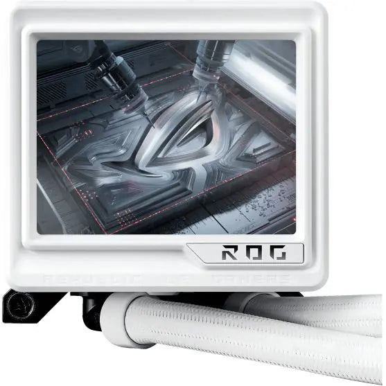 ASUS ROG RYUJIN III 360 ARGB Extreme White Edition All-in-one AIO CPU Liquid Cooler | AMD Ryzen 9000 | Intel Core Ultra Ready | Asetek Gen8 V2 Pump | High Airflow & Static Pressure Magnetic Fans
