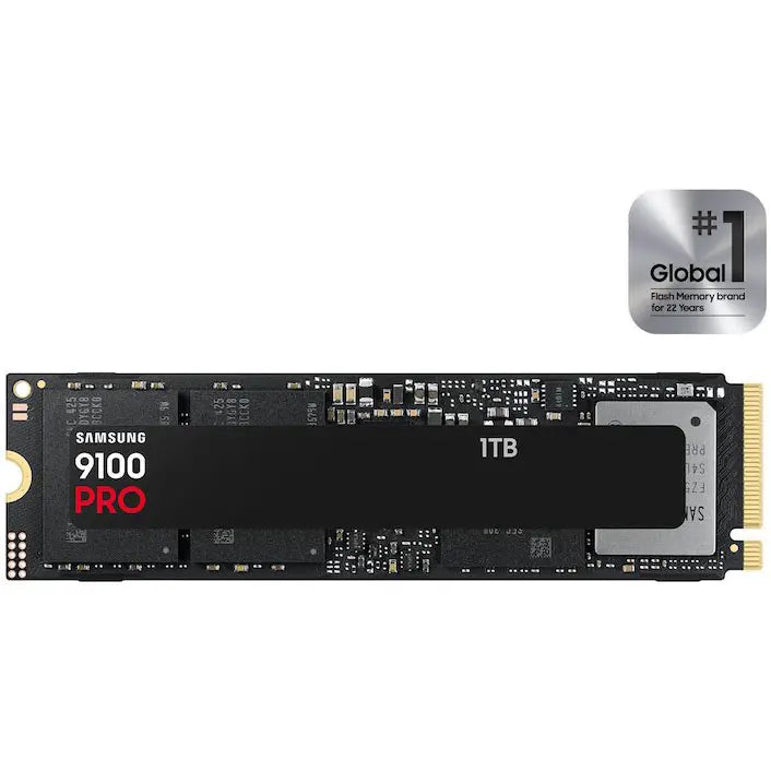 Samsung 9100 PRO MZ-VAP1T0B 1TB SSD NVMe M.2, PCIe 5.0 x4, Up To 14800MB/s Read