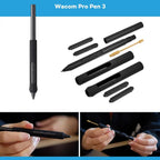 Wacom Intuos Pro Small Digitiser PTK470K0B, 8192 Pressure Levels, Tilt Recognition, Multi-Touch, USB, Bluetooth, Black