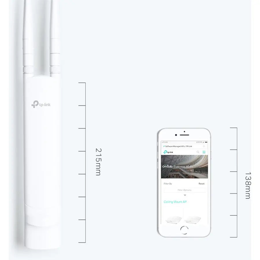 TP-Link EAP110-Outdoor N300 Wireless N Outdoor Access Point Ver 3.0
