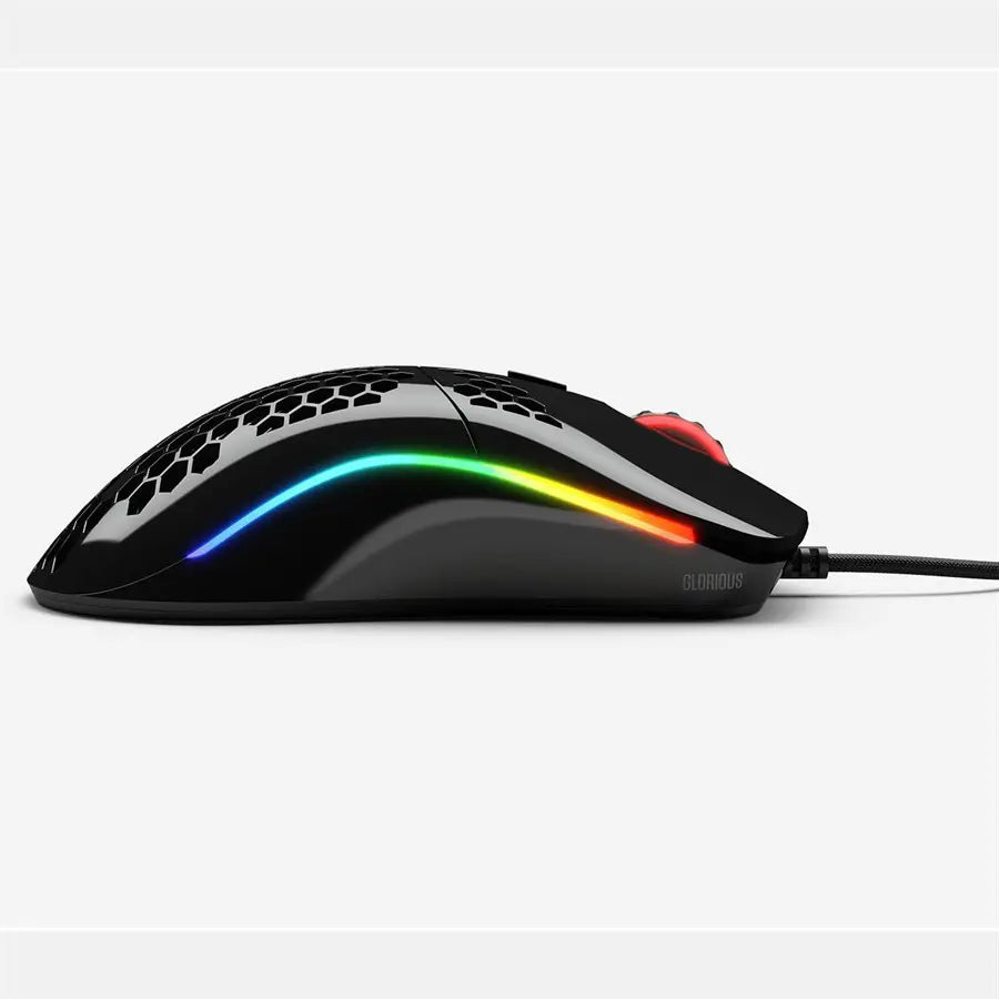 Glorious Model O Minus Gaming Mouse (Glossy Black) 59G (GOM-GBLACK), Model O-
