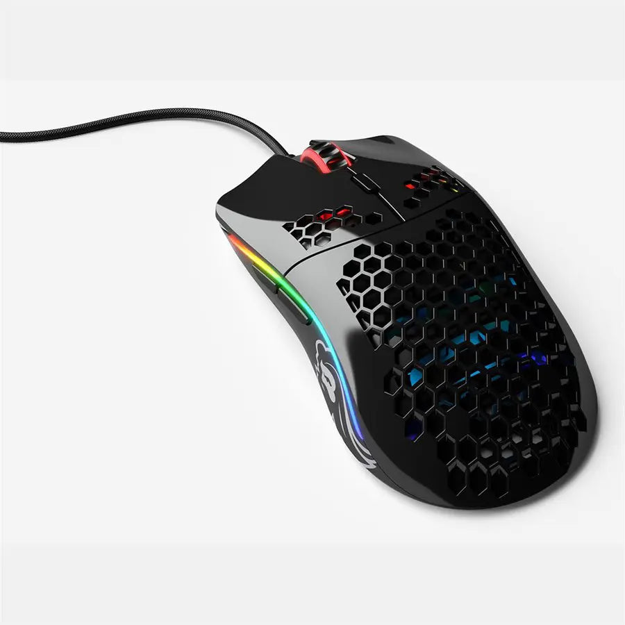 Glorious Model O Minus Gaming Mouse (Glossy Black) 59G (GOM-GBLACK), Model O-