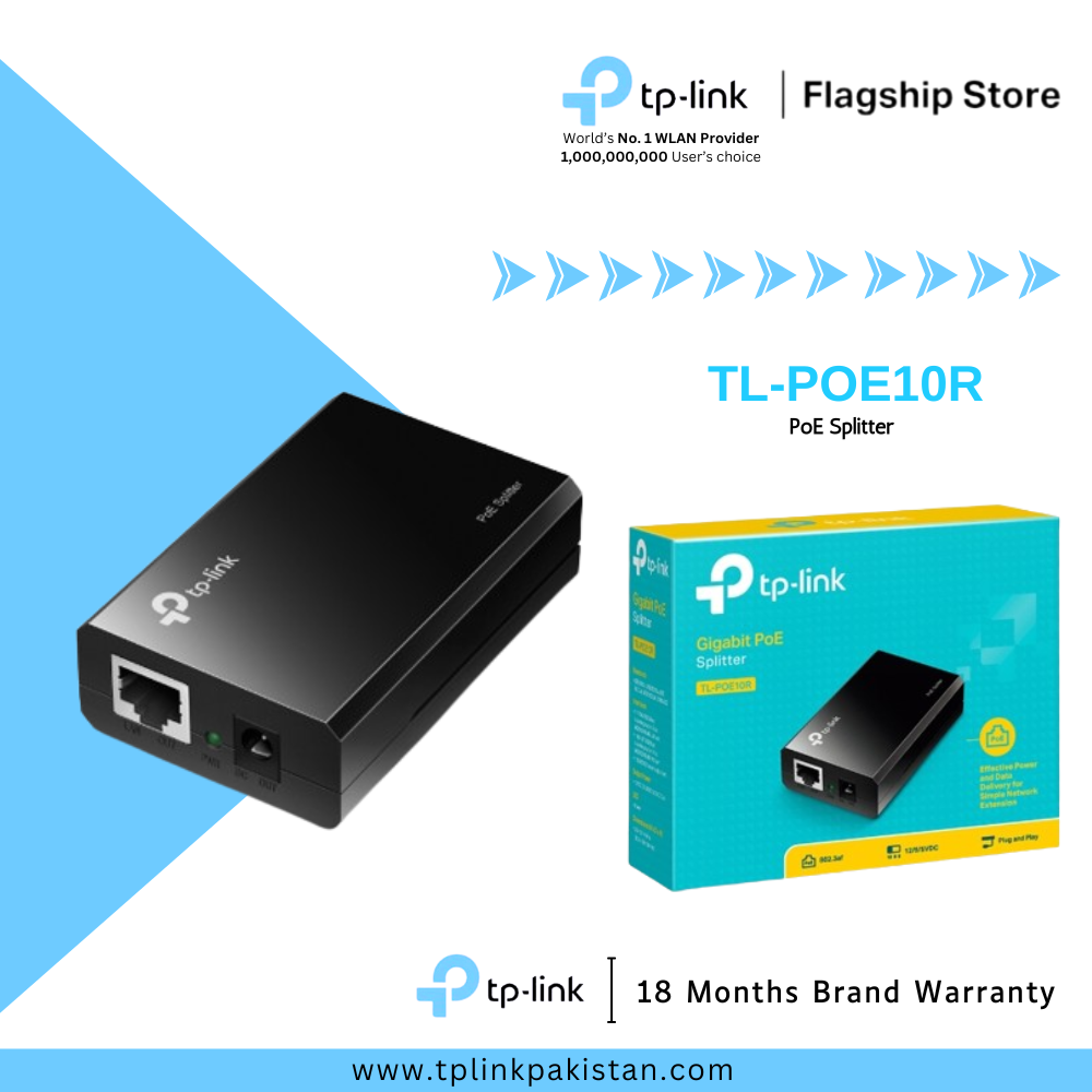 TP-Link Network PoE Splitter TL-POE10R PoE Splitter
