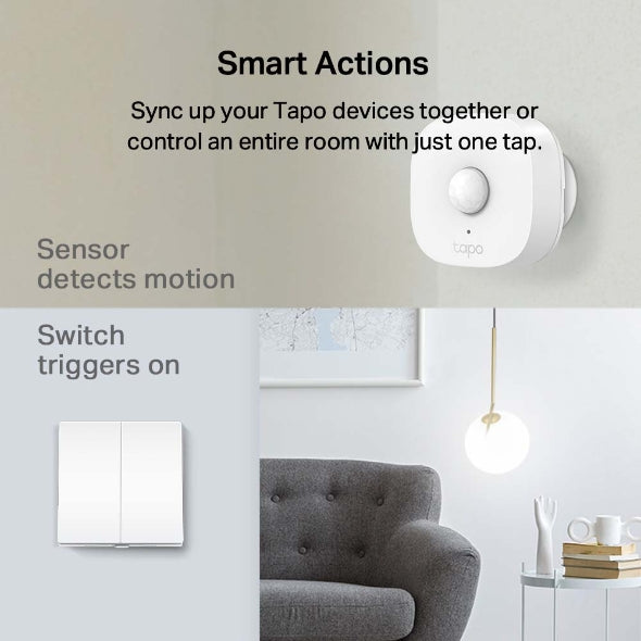 S220 Smart Light Switch, 2-Gang 1-Way