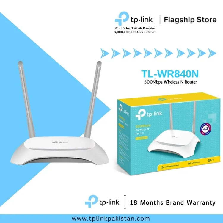 Dual Antenna Wireless Router