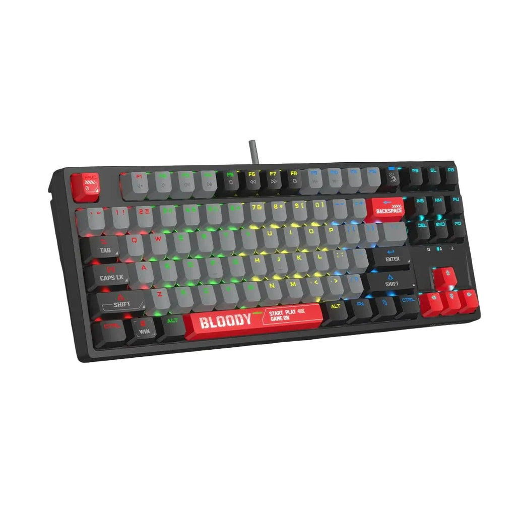 BLOODY S87 Keyboard Red color_red