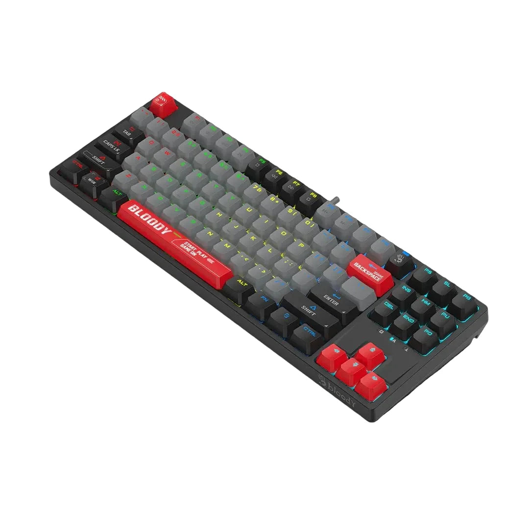 BLOODY S87 Keyboard Red color_red