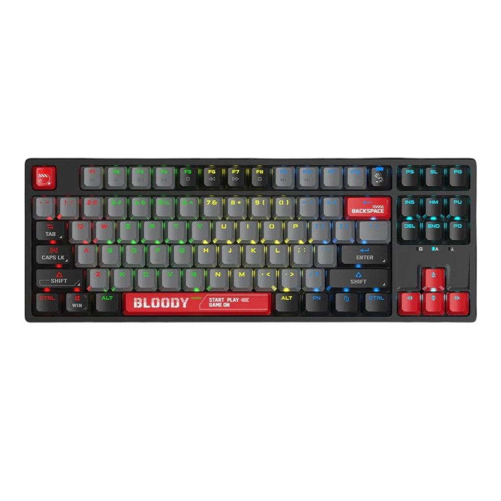 BLOODY S87 Keyboard Red color_red