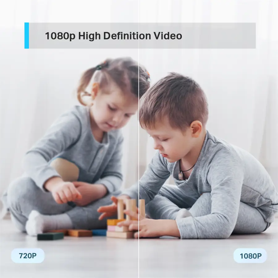 TP-Link Tapo C200 Pan/Tilt Home Security Wi-Fi Camera FHD 1080p | 360° Pan | Night Vision | Motion Detection | Privacy Mode