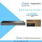 TP-Link Network Desktop Rackmount Switch TL-SF1048 48-Port 10/100Mbps Rackmount Switch