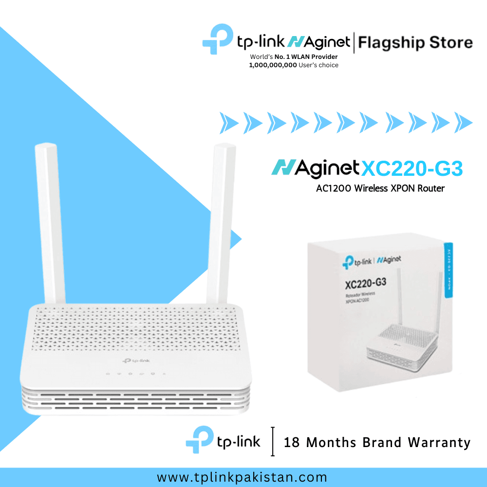 TP Link XC220-G3 Wireless Fiber Router XPON Router AC1200