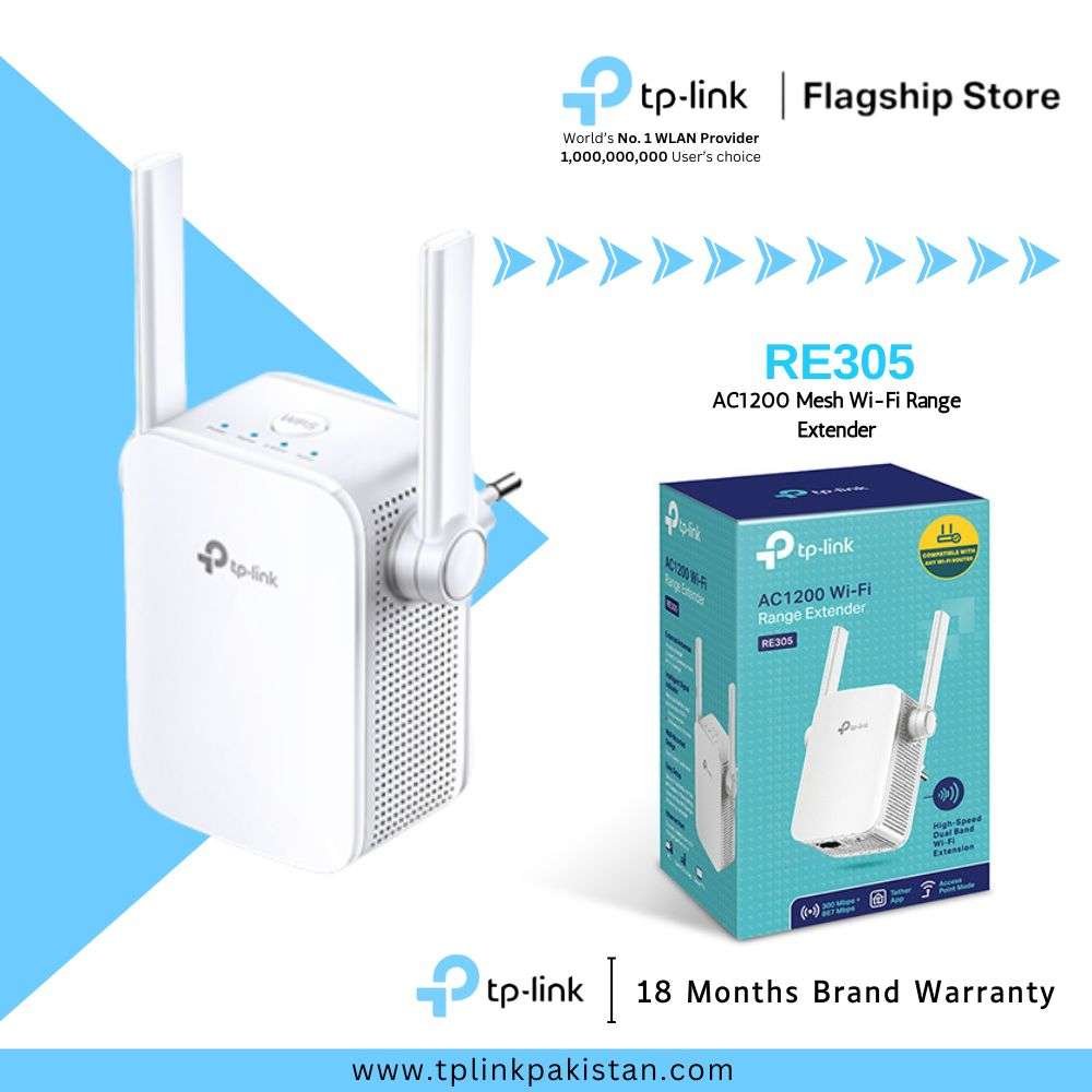 TP-Link RE305 - AC1200 Wi-Fi Range Extender