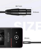 UGREEN 3.5mm To XLR Male To XLR Female Microphone Cable, 2 Meter, 20244