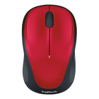 Logitech M235 Wireless Mouse Red 910-003412
